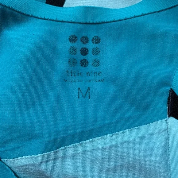 Title Nine Diamalete Colorblock Sleeveless Golf Tennis Athletic Stretch Dress M - Picture 6 of 7